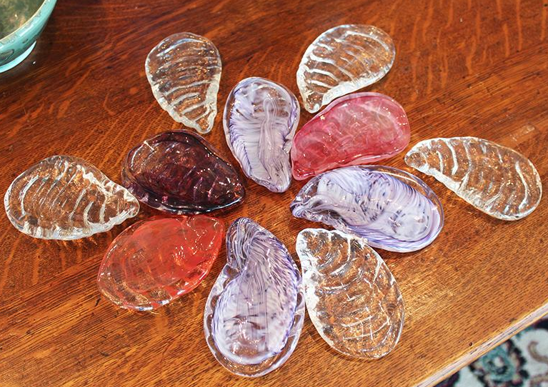 Urbanna Harbor Glass Oysters