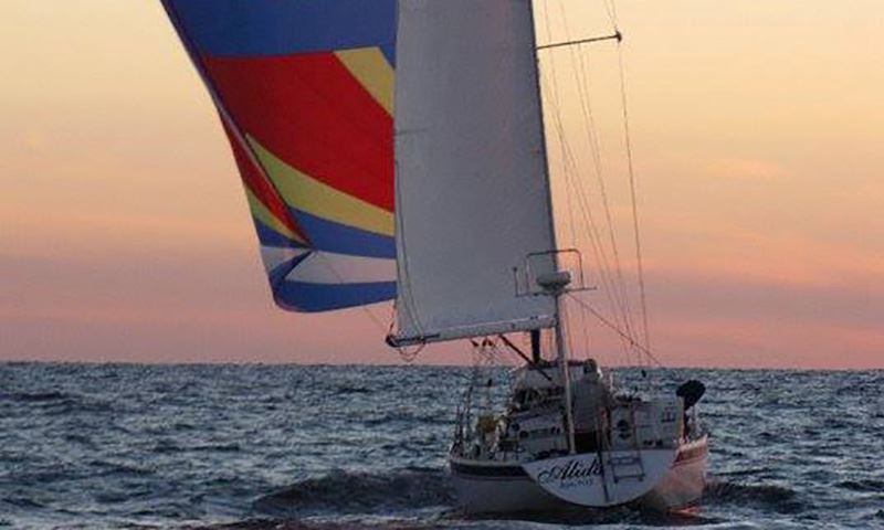 People sailing on a boat