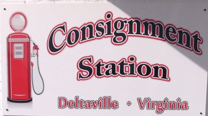 Consignment Station Sign