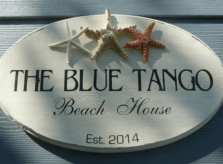 The Blue Tango Sign